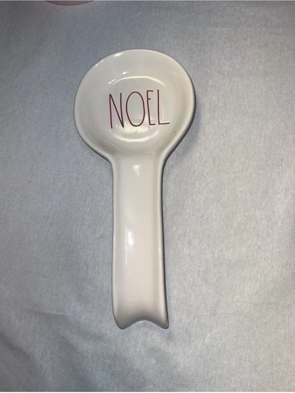 Rae Dunn NOEL Christmas Spoon Rest Ceramic Artisan Collection by Magenta